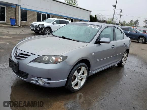 2006 Mazda 3 s with VIN JM1BK324561467955, listed as a Copart auction lot 55207355 with 99,601 mi miles and Salvage Title. Bid and sale history available at DreamBid. Image 1.