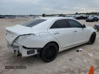 2021 Cadillac CT4 Premium Luxury with VIN 1G6DB5RK2M0112496, listed as a Copart auction lot 70277664 with Not Provided miles and Salvage Title. Bid and sale history available at DreamBid. Image 3.
