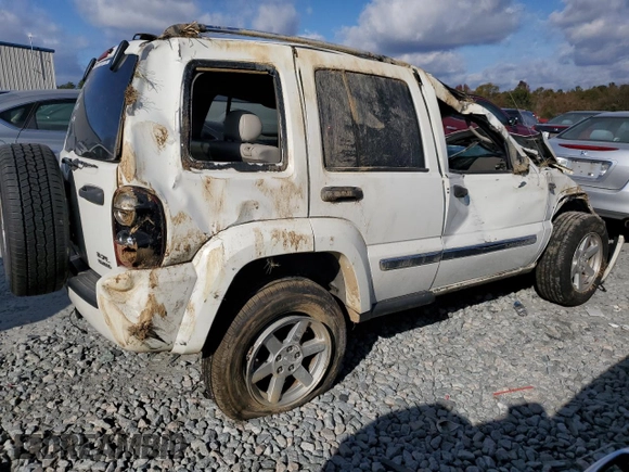 2007 Jeep Liberty Limited with VIN 1J4GK58K87W504891, listed as a Copart auction lot 83341164 with Not provided miles and Salvage title. Bid and sale history available at DreamBid. Image 3.