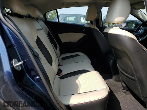 2016 Mazda 3 S Grand Touring with VIN JM1BM1N37G1332513, listed as a Copart auction lot 60492095 with 85,986 mi miles and Salvage title. Bid and sale history available at DreamBid. Image 10.
