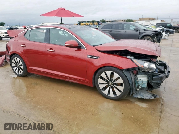 2011 Kia Optima SX z VIN KNAGR4A62B5127642, wystawiony jako Copart lot #55789135 z przebiegiem 185 057 mil mil oraz Szkoda całkowita • Salvage title. Historia ofert i sprzedaży dostępna na DreamBid. Obrazek 4.