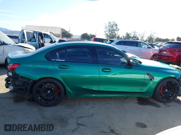 2021 BMW M3 Competition z VIN WBS33AY09MFK56938, wystawiony jako IAAI lot #41647837 z przebiegiem 37 139 mil mil oraz . Historia ofert i sprzedaży dostępna na DreamBid. Obrazek 14.