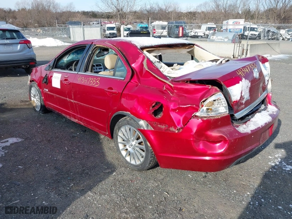 2008 Mercury Milan Premier with VIN 3MEHM081X8R666183, listed as a IAAI auction lot 41347333 with 1 mi miles. Bid and sale history available at carsss.com. Image 3.