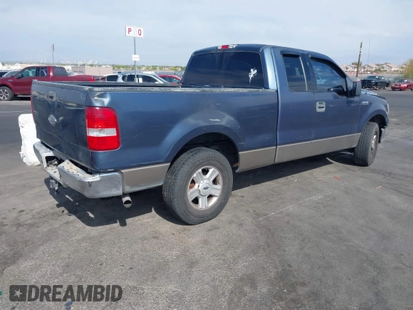 2004 Ford F-150 XL with VIN 1FTPX12594NC17970, listed as a IAAI auction lot 42072133 with 287,991 mi miles. Bid and sale history available at carsss.com. Image 4.