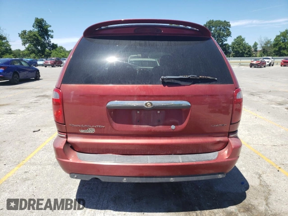 2007 Chrysler Town & Country LWB Limited with VIN 2A8GP64L87R206824, listed as a Copart auction lot 57903444 with 189,951 mi miles and Salvage Title. Bid and sale history available at carsss.com. Image 6.