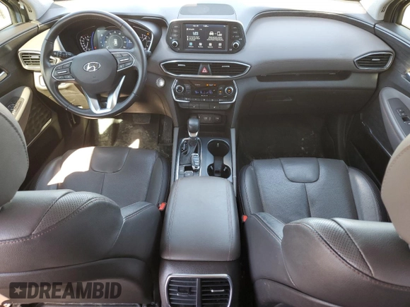 2020 Hyundai Santa Fe SEL with VIN 5NMS3CAA5LH163210, listed as a Copart auction lot 46996265 with 89,292 mi miles and Salvage Title. Bid and sale history available at carsss.com. Image 8.
