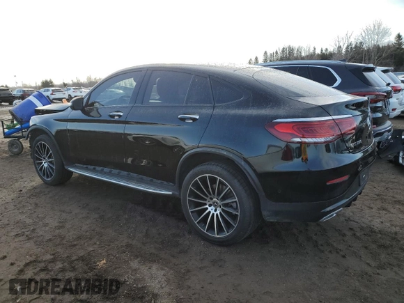 2021 Mercedes-Benz GLC with VIN W1N0J8EBXMF920851, listed as a Copart auction lot 46797725 with 88,523 mi miles and Salvage Title. Bid and sale history available at carsss.com. Image 2.