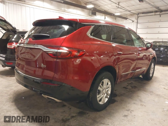 2020 Buick Enclave Preferred with VIN 5GAERAKW8LJ236592, listed as a IAAI auction lot 41454840 with 55,262 mi miles and . Bid and sale history available at carsss.com. Image 4.