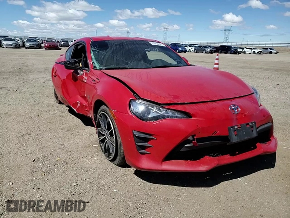 2017 Toyota 86 with VIN JF1ZNAA17H8703376, listed as a Copart auction lot 51685145 with 139,020 mi miles and Salvage Title. Bid and sale history available at carsss.com. Image 10.