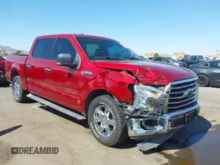 2015 Ford F-150 XL with VIN 1FTEW1CF8FKE48509, listed as a IAAI auction lot 42441928 with 99,585 mi miles and . Bid and sale history available at DreamBid. Image 1.