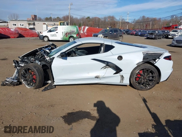 2024 Chevrolet Corvette 3LT with VIN 1G1YC2D4XR5107665, listed as a IAAI auction lot 40895346 with 6,538 mi miles. Bid and sale history available at carsss.com. Image 14.