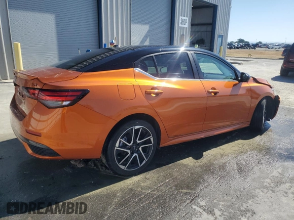2025 Nissan Sentra SR с VIN 3N1AB8DV0SY212475, выставлен на аукционе Copart как лот 57270825 с пробегом 11 302 миль миль и Чистый • Clean title. История ставок и продаж доступна на DreamBid. Изображение 3.