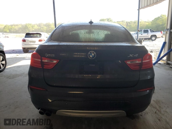 2017 BMW X4 xDrive28i with VIN 5UXXW3C54H0R23419, listed as a Copart auction lot 48313013 with 102,617 mi miles. Bid and sale history available at carsss.com. Image 6.