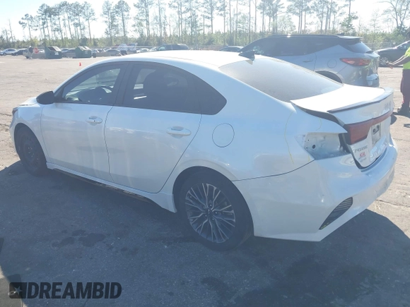 2023 Kia Forte GT-Line with VIN 3KPF54AD0PE673778, listed as a IAAI auction lot 41846626 with 52,032 mi miles. Bid and sale history available at carsss.com. Image 3.
