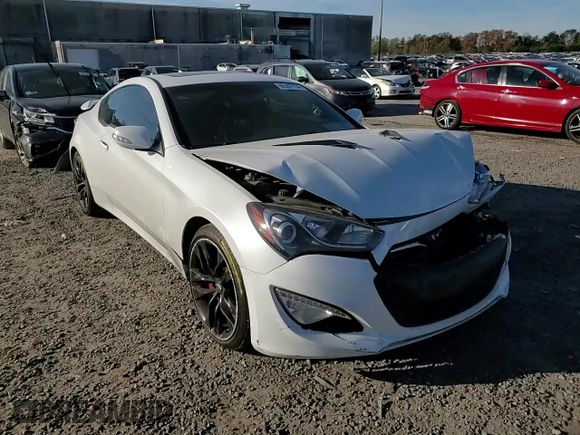 2015 Hyundai Genesis Coupe R-Spec with VIN KMHHU6KJ0FU124721, listed as a Copart auction lot 80507174 with 124,082 mi miles and Salvage title. Bid and sale history available at DreamBid. Image 11.