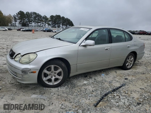 2001 Lexus GS 300 with VIN JT8BD69S010119686, listed as a Copart auction lot 51134345 with 342,706 mi miles and Non Repairable. Bid and sale history available at DreamBid. Image 1.