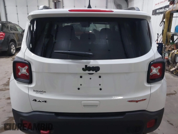 2023 Jeep Renegade Trailhawk with VIN ZACNJDC16PPP37073, listed as a IAAI auction lot 41181339 with 10,395 mi miles and . Bid and sale history available at DreamBid. Image 16.