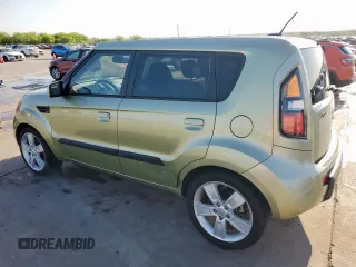 2010 Kia Soul + with VIN KNDJT2A25A7177174, listed as a Copart auction lot 52167295 with 86,752 mi miles and Salvage Title. Bid and sale history available at DreamBid. Image 2.