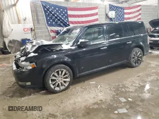 2015 Ford Flex Limited with VIN 2FMHK6D89FBA03241, listed as a Copart auction lot 82108294 with 130,189 mi miles and Salvage Title. Bid and sale history available at carsss.com. Image 1.
