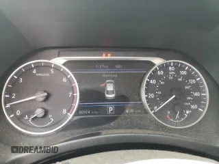 2021 Nissan Sentra SV with VIN 3N1AB8CV5MY262244, listed as a Copart auction lot 51244245 with 46,974 mi miles and Salvage title. Bid and sale history available at DreamBid. Image 9.