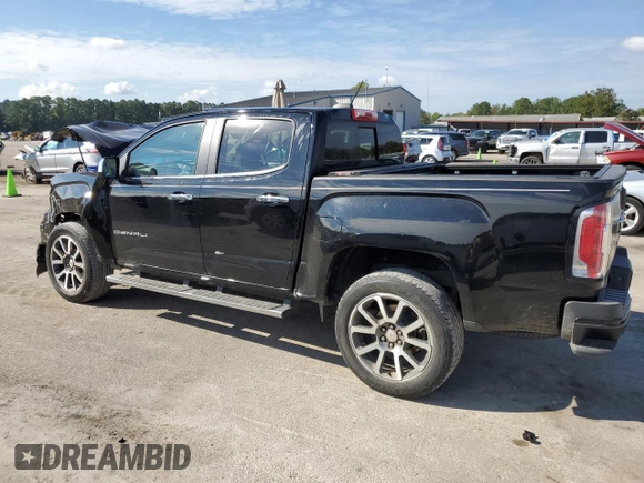 2021 GMC Canyon 2WD Denali with VIN 1GTG5EEN3M1192709, listed as a Copart auction lot 73865224 with 90,575 mi miles and Salvage Title. Bid and sale history available at carsss.com. Image 2.