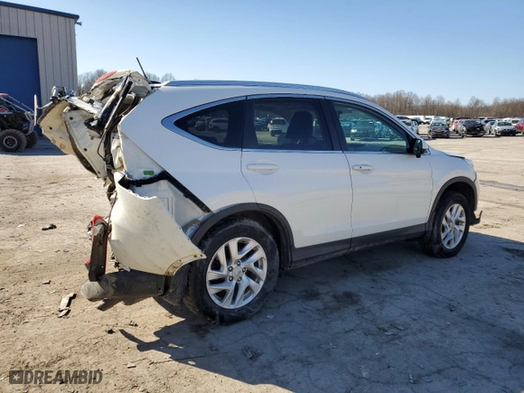 2016 Honda CR-V EX-L with VIN 5J6RM4H74GL115949, listed as a Copart auction lot 48463955 with 152,773 mi miles and Salvage Title. Bid and sale history available at carsss.com. Image 3.