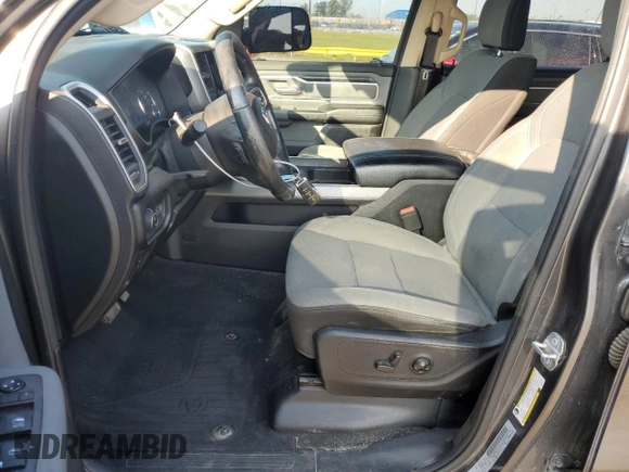 2019 Ram 1500 Big Horn with VIN 1C6SRFFT5KN572391, listed as a Copart auction lot 60092425 with 116,824 mi miles and Clean title. Bid and sale history available at DreamBid. Image 7.