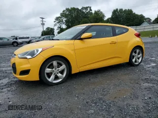 2012 Hyundai Veloster w/Black Int with VIN KMHTC6AD5CU029284, listed as a Copart auction lot 58123045 with 127,238 mi miles and Salvage title. Bid and sale history available at DreamBid. Image 1.