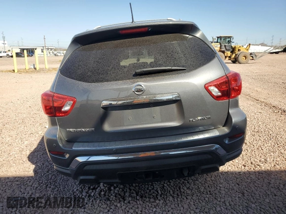 2018 Nissan Pathfinder Platinum z VIN 5N1DR2MN5JC644324, wystawiony jako Copart lot #47608265 z przebiegiem 116 157 mil mil oraz Szkoda całkowita • Salvage title. Historia ofert i sprzedaży dostępna na DreamBid. Obrazek 6.