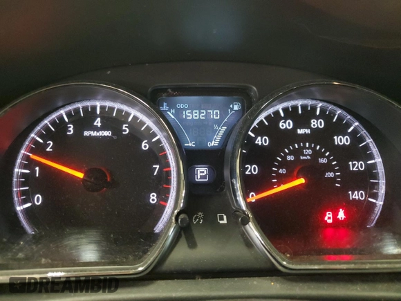 2016 Nissan Versa SV with VIN 3N1CN7APXGL813591, listed as a Copart auction lot 53383535 with 158,270 mi miles and Clean Title. Bid and sale history available at DreamBid. Image 9.