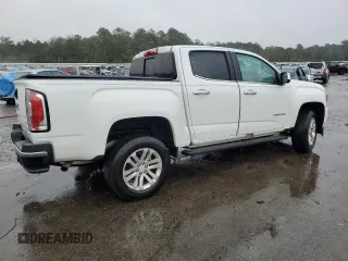 2018 GMC Canyon 2WD SLT with VIN 1GTG5DEN2J1110829, listed as a Copart auction lot 80414214 with 74,702 mi miles and Salvage Title. Bid and sale history available at carsss.com. Image 3.