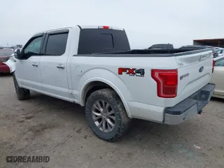 2017 Ford F-150 XL with VIN 1FTEW1EF9HFA70421, listed as a IAAI auction lot 41287884 with 105,630 mi miles. Bid and sale history available at carsss.com. Image 3.