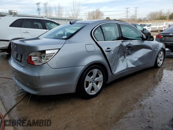 2006 BMW 5 Series 530xi with VIN WBANF73536CG67561, listed as a Copart auction lot 42375775 with 99,698 mi miles and Salvage Title. Bid and sale history available at DreamBid. Image 3.