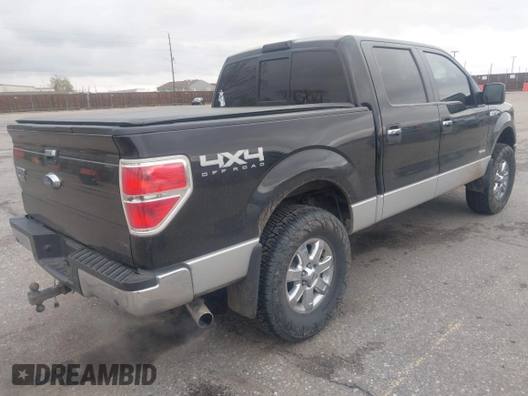 2014 Ford F-150 XL with VIN 1FTFW1ET5EFC27691, listed as a IAAI auction lot 41964611 with 155,816 mi miles and . Bid and sale history available at DreamBid. Image 4.