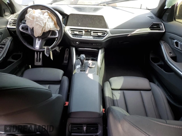 2020 BMW 3 Series M340i xDrive with VIN WBA5U9C01LFJ35013, listed as a Copart auction lot 48725565 with Not Provided miles and Clean Title. Bid and sale history available at DreamBid. Image 8.