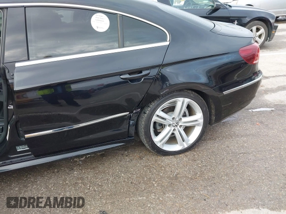 2014 Volkswagen CC R-Line with VIN WVWBN7ANXEE521055, listed as a IAAI auction lot 41197539 with 94,902 mi miles. Bid and sale history available at carsss.com. Image 17.