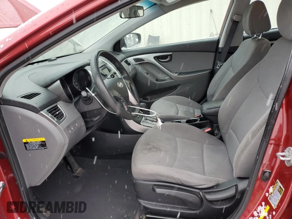 2013 Hyundai Elantra GLS with VIN 5NPDH4AE8DH452007, listed as a Copart auction lot 45407685 with 160,345 mi miles and Clean title. Bid and sale history available at DreamBid. Image 7.