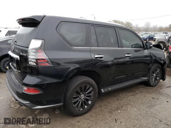 2023 Lexus GX 460 Premium z VIN JTJAM7BX6P5344583, wystawiony jako Copart lot #79506134 z przebiegiem 22 840 mil mil oraz Szkoda całkowita • Salvage title. Historia ofert i sprzedaży dostępna na DreamBid. Obrazek 3.