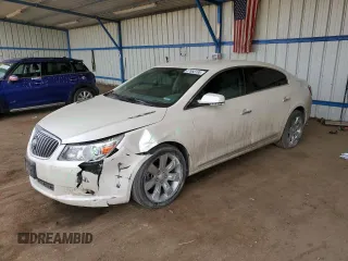 2013 Buick LaCrosse Premium 2 with VIN 1G4GH5E38DF233419, listed as a Copart auction lot 47666185 with 60,022 mi miles and Salvage Title. Bid and sale history available at carsss.com. Image 1.