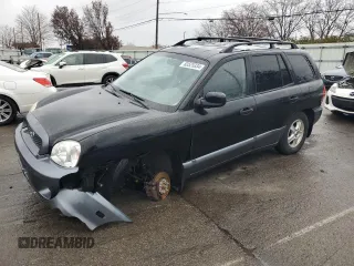 2002 Hyundai Santa Fe with VIN KM8SB12B12U241600, listed as a Copart auction lot 83525334 with 83,032 mi miles and Salvage Title. Bid and sale history available at carsss.com. Image 1.