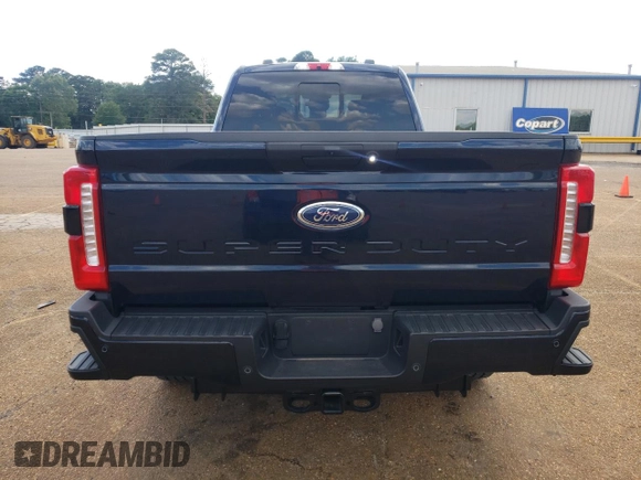 2024 Ford F-350 XL with VIN 1FT8W3BT2REC89943, listed as a Copart auction lot 56751645 with 1,758 mi miles and Salvage title. Bid and sale history available at DreamBid. Image 6.