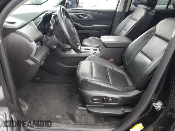 2018 Chevrolet Traverse Premier z VIN 1GNEVJKW7JJ150494, wystawiony jako Copart lot #58755745 z przebiegiem 193 346 mil mil oraz Czysty tytuł • Clean title. Historia ofert i sprzedaży dostępna na DreamBid. Obrazek 7.