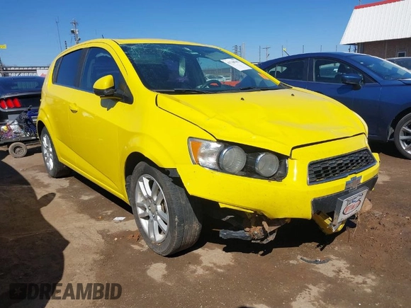 2016 Chevrolet Sonic LT with VIN 1G1JC6SH1G4117972, listed as a IAAI auction lot 41748543 with 172,876 mi miles. Bid and sale history available at carsss.com. Image 1.