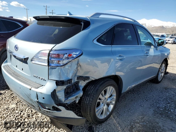 2011 Lexus RX with VIN JTJBC1BA9B2038620, listed as a Copart auction lot 50216875 with 65,147 mi miles and Salvage Title. Bid and sale history available at carsss.com. Image 3.