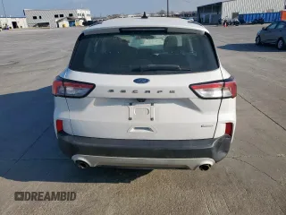 2020 Ford Escape S with VIN 1FMCU0F60LUA31383, listed as a Copart auction lot 49265985 with 96,728 mi miles and Salvage Title. Bid and sale history available at carsss.com. Image 6.