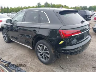 2023 Audi Q5 S line Premium with VIN WA1GAAFYXP2068698, listed as a IAAI auction lot 42225206 with 17,691 mi miles and . Bid and sale history available at DreamBid. Image 3.