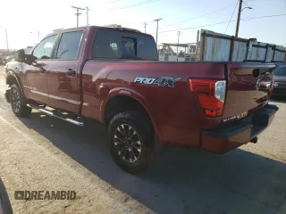 2016 Nissan Titan XD PRO-4X with VIN 1N6BA1F46GN516606, listed as a Copart auction lot 81097854 with 38,097 mi miles and Salvage Title. Bid and sale history available at carsss.com. Image 2.