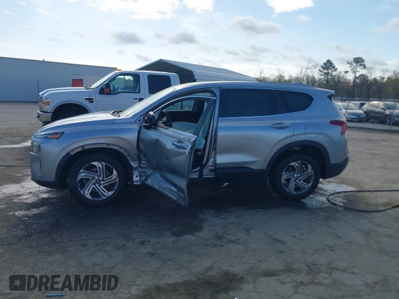2021 Hyundai Santa Fe SE with VIN 5NMS14AJ4MH309691, listed as a IAAI auction lot 41897874 with 38,799 mi miles. Bid and sale history available at carsss.com. Image 14.