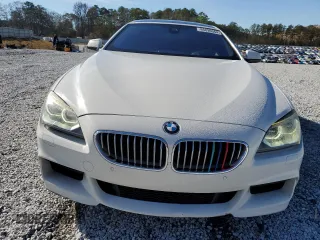 2013 BMW 6 Series 650i xDrive with VIN WBA6B4C53DD098522, listed as a Copart auction lot 86896564 with 121,198 mi miles and Salvage Title. Bid and sale history available at carsss.com. Image 5.