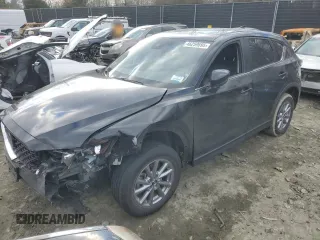 2023 Mazda CX-5 2.5 S Preferred Package with VIN JM3KFBCM1P0144319, listed as a Copart auction lot 46259695 with 34,642 mi miles and Salvage Title. Bid and sale history available at carsss.com. Image 1.